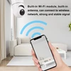 Kép 13/15 - 2 MP beltéri biztonsági pánt dönthető kamera bébiőrhöz Intelligens mozgáskövető éjszakai látás, kétirányú hang - Fehér
