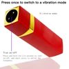 Kép 4/12 - Mini ajakrúzs vibrátor női maszturbátor Love Egg vagina masszírozó klitorisz mellstimulátor - felnőtt szexjáték - Piros