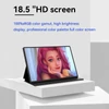 Kép 13/14 - 18,5 hüvelykes 1080P hordozható monitor 1920*1080 IPS képernyő 178°-os látószög 60Hz Type-C /HD /3,5 mm