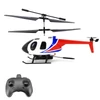 Kép 1/10 - 2,4 GHz-es távirányítós helikopter giroszkóp stabilizáló egygombos felszálló leszálló játék (480P kamera) - Fehér, 1 akkumulátor