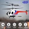 Kép 5/10 - 2,4 GHz-es távirányítós helikopter giroszkóp stabilizáló egygombos felszálló leszálló játék (480P kamera) - Fehér, 3 akkumulátor