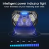 Kép 6/13 - Intelligens LED hullámérzékelős fejlámpa hét fokozatú fényerőszabályzó éjszakai festés világító lámpa 45°-ban állítható konzollal