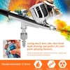 Kép 9/10 - Többcélú, professzionális 0,3 mm-es Airbrush légkompresszor készlet 20-35PSI Airbrush toll légszivattyú készlet - Fekete