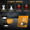 Kép 8/10 - 7 hüvelykes autó, motorkerékpár LED-es fényszóró DRL-vel / irányjelzővel / tompított fényszóróval / távolsági fénnyel - 2 db