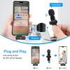 Kép 6/10 - PULUZ PU3151B One-Trigger-Two Mini 2.4G vezeték nélküli mikrofonrendszer C-típusú Android okostelefonokhoz
