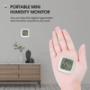 Kép 7/10 - Beltéri higrométeres hőmérő pontos, mini mágneses páratartalom-mérő otthonra, üvegházra, pincére, irodába (°C)
