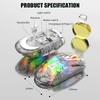 Kép 16/16 - XYH20 RGB mechanikus játék egér BT5.0 2.4G vezeték nélküli USB vevővel - Fehér