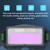 Kép 4/10 - Professzionális automata fényerő-szabályozású forrasztás, hegesztő üvegek argon íves tükröződésgátló üvegekkel, napenergiával - Valós színű szűrő lencsével