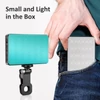 Kép 7/12 - Camnoon ST-120RGB Pocket RGB videolámpa Clip-on mobiltelefon-töltőlámpa