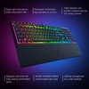 Kép 4/13 - Razer V3 104 billentyűs vezetékes játékbillentyűzet Razer Chroma RGB USB 1000 Hz mechanikus, levehető csuklótámlával