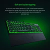 Kép 2/11 - Razer V3X 104 billentyűs vezetékes játékbillentyűzet Razer Chroma RGB USB 1000 Hz, mechanikus, levehető csuklótámlával