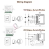 Kép 2/9 - Zigbee 3.0 mini intelligens relé WiFi kapcsoló, egyirányú DIY intelligens fénykapcsoló modul Smart Life alkalmazás (2 csatornás modul)