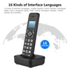 Kép 5/14 - D1002B vezeték nélküli telefon üzenetrögzítővel - Fekete