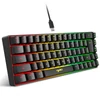 Kép 21/21 - HXSJ V200 vezetékes K68 RGB Streamer mini Gaming billentyűzet - Fekete