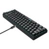 Kép 4/21 - HXSJ V200 vezetékes K68 RGB Streamer mini Gaming billentyűzet - Fekete