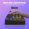 Kép 6/21 - HXSJ V200 vezetékes K68 RGB Streamer mini Gaming billentyűzet - Fekete