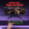 Kép 8/21 - HXSJ V200 vezetékes K68 RGB Streamer mini Gaming billentyűzet - Fekete