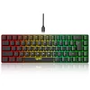 Kép 18/21 - HXSJ V200 vezetékes K68 RGB Streamer mini Gaming billentyűzet - Fekete