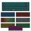 Kép 10/19 - HXSJ V200 vezetékes K68 RGB Streamer mini Gaming billentyűzet - Fehér