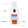 Kép 9/13 - SMART SENSOR ST335A LCD hordozható digitális kézi méz refraktométer ATC cukoroldat tartalom teszteszköz szacharométer 0-35% Brix skála tartomány
