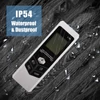 Kép 9/11 - Mini Távolság Kijelző M/In/Ft Térfogat/Terület/Pythagorean mérés Távolságmérés LED fénnyel USB újratölthető digitális mérőszalag - Fekete