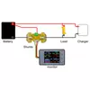 Kép 12/17 - 2,4 hüvelykes színes LCD-képernyő, kulométer, feszültség-áram-kapacitás-mérő elektromos autó lakóautó akkumulátorának kétirányú áramérzékelője memória funkcióval - Változat 2