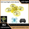 Kép 5/10 - 2,4 GHz-es távirányítós kaszkadőr Quadkopter LED lámpákkal, fejnélküli üzemmóddal - Sárga