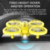 Kép 9/10 - 2,4 GHz-es távirányítós kaszkadőr Quadkopter LED lámpákkal, fejnélküli üzemmóddal - Sárga