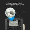 Kép 4/16 - Creality Hyper PLA filament 1,75 mm nagy folyékonyságú, nagy sebességű 3D nyomtatási anyag - Kék