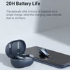 Kép 13/17 - HAYLOU T60 vezeték nélküli fülhallgató BT5.2 gyorstöltő IPX4-vízálló 310mAh töltődobozzal - Fehér