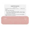 Kép 4/20 - Eredeti PeriPage A4 vezeték nélküli mini mobil fotónyomtató Közvetlen hőátadó 210 mm - Pink