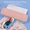 Kép 12/20 - Eredeti PeriPage A4 vezeték nélküli mini mobil fotónyomtató Közvetlen hőátadó 210 mm - Pink