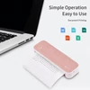 Kép 16/20 - Eredeti PeriPage A4 vezeték nélküli mini mobil fotónyomtató Közvetlen hőátadó 210 mm - Pink
