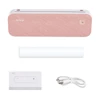 Kép 20/20 - Eredeti PeriPage A4 vezeték nélküli mini mobil fotónyomtató Közvetlen hőátadó 210 mm - Pink
