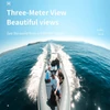 Kép 8/8 - Andoer 2,1 méteres teleszkópos szelfi állvány, szénszálas 3 részes 1/4 hüvelykes csavarral, INSTA360 X2/X3 kompatibilis