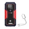 Kép 12/12 - Hordozható autóindító 20000 mAh 12V autóakkumulátor indító (USB töltés)