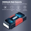 Kép 11/12 - Hordozható autóindító 20000 mAh 12V autóakkumulátor indító (USB töltés)