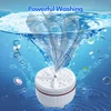 Kép 4/12 - Hordozható mini ultrahangos turbó mosógép USB tápegység tapadókorongokkal