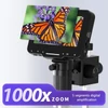 Kép 10/12 - FHD 1080P digitális mikroszkóp 4,3 hüvelykes IPS képernyővel a növényi rovarok megfigyeléséhez