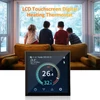Kép 10/13 - HYT001 Inteligens WIFI fűtési termosztát, hőmérséklet szabályozó APP Vezérlő érintőképernyős heti programozható -Típus 1