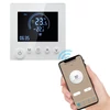 Kép 1/12 - Tuya Smart digitális termosztátos programozható NTC érzékelő LCD kijelzős hőmérséklet-szabályozóval - elektromos fűtéshez, WiFi