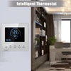 Kép 9/11 - Tuya Smart digitális termosztátos programozható NTC érzékelő LCD kijelzős hőmérséklet-szabályozóval - vízmelegítéshez, normál