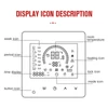 Kép 11/11 - Tuya Smart digitális termosztátos programozható NTC érzékelő LCD kijelzős hőmérséklet-szabályozóval - elektromos fűtéshez, normál