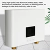 Kép 3/10 - Azonnali 3 kW-os mini elektromos, tartály nélküli vízmelegítő, falra szerelhető LED kijelzővel, 3 fokozatú hőmérséklet-beállító távirányító - Fehér