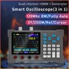 Kép 8/14 - 3 az 1-ben oszcilloszkópos multiméter jelgenerátor 3,2 hüvelykes IPS kijelző 120Mhz sávszélesség 250MSa/s mintavételi sebesség, kétcsatornás