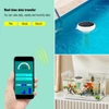 Kép 11/16 - WiFi Intelligens 7 az 1-ben PH ORP EC Összes oldott szilárdanyag sótartalom Hőmérséklet Klór teszt mérő úszómedence víztesztelő online elemző napenergiával működő