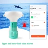 Kép 16/16 - WiFi Intelligens 7 az 1-ben PH ORP EC Összes oldott szilárdanyag sótartalom Hőmérséklet Klór teszt mérő úszómedence víztesztelő online elemző napenergiával működő
