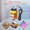 Kép 2/12 - Lézerfej nagy pontosságú gravírozású műanyag bőr fa akril lézergravírozó géphez CNC router vágógép - XT2.5W