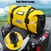 Kép 4/10 - Motorkerékpár PVC vízálló fényvisszaverő csomagtartó táska - 46 l