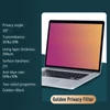 Kép 17/20 - Golden Privacy képernyőszűrő, megfordítható, nagy áteresztőképességű, 30°-os, láthatatlan UV-álló, tükröződésmentes film 24" monitorhoz - 16:10 képarány